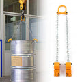 Chain Drum Lifter with G80 Lifting Chain, Alloy Steel Frame L160805