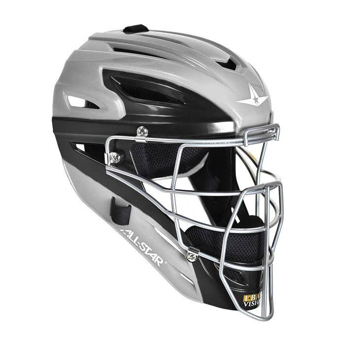 Royal/Silver Adult Catcher's Helmet Z6742