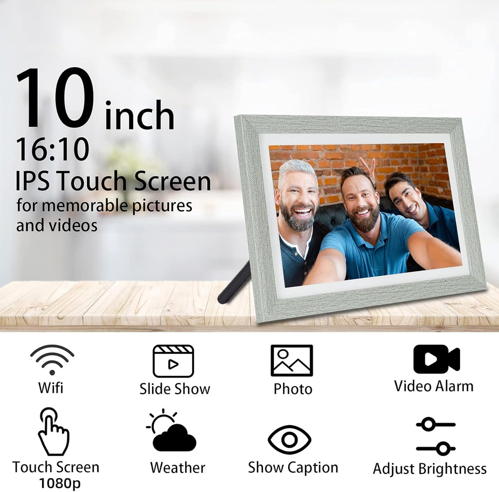 10.1 Inch Digital Photo Frame with 16GB Storage Z806262