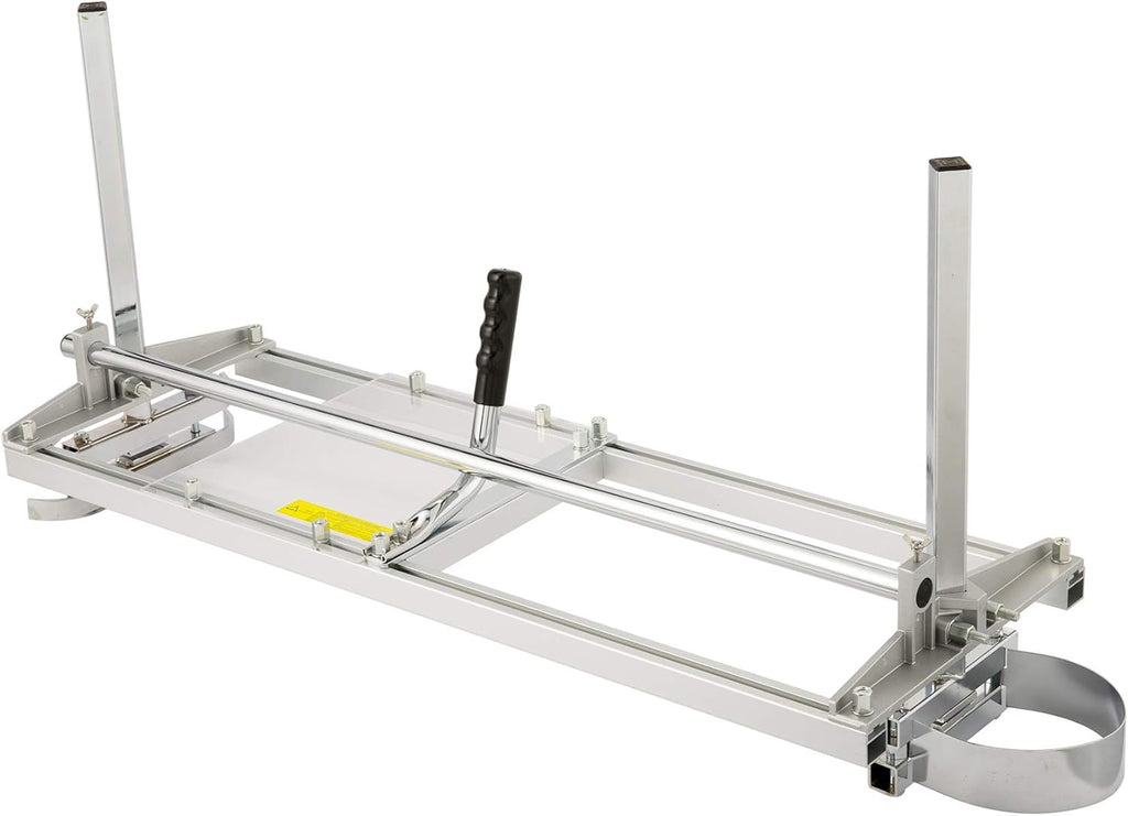 Portable Chainsaw Mill Aluminum Steel Guide Bar Wood Lumber Cutting Sawmill E999063