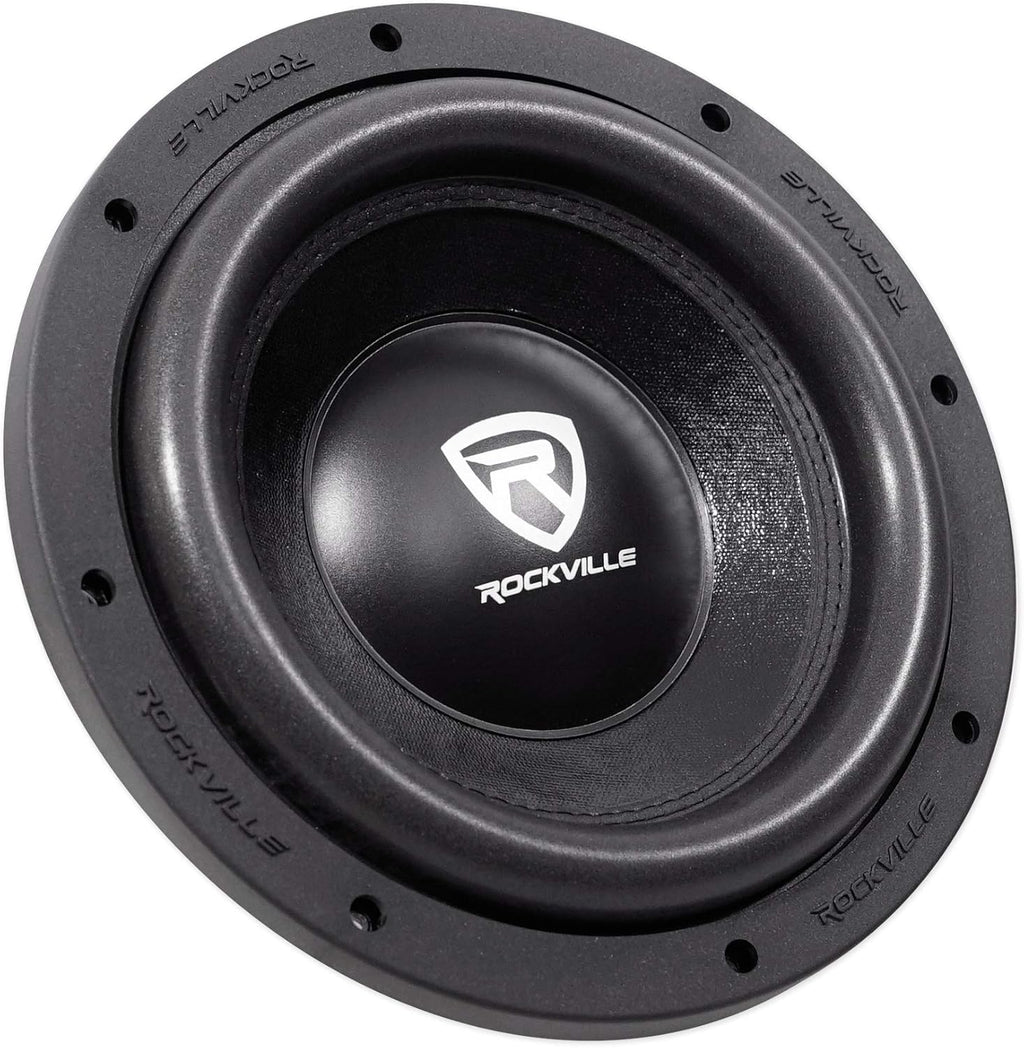 10" 2000 Watt Car Audio Subwoofer with Sealed Sub Box Enclosure R8566