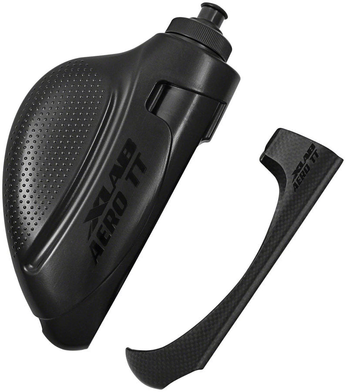 Stealth Black Aero TT Water Bottle and Cage System E643411