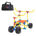 220 Piece Building and Construction Toy Set with Storage Bag D8646