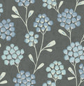 Graphite Scandi Flora Wallpaper Z87170