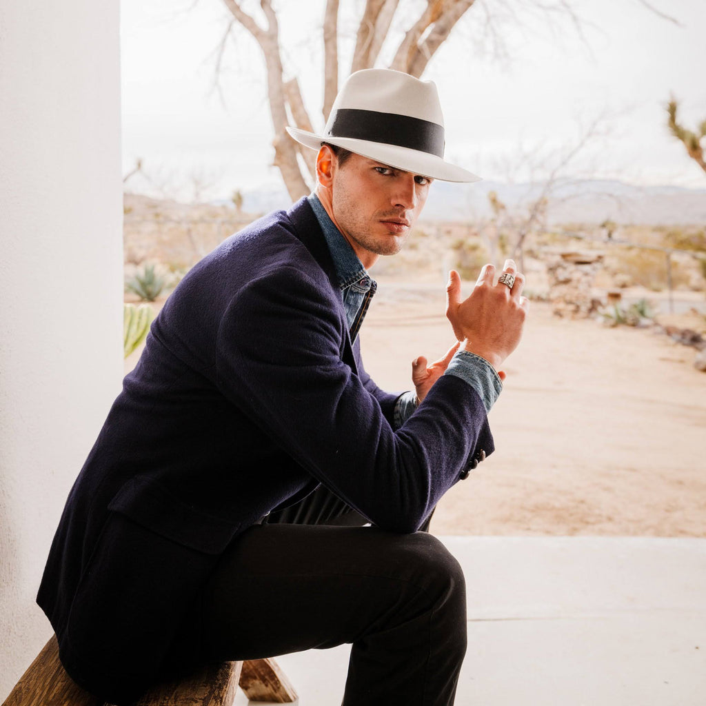 Fur Felt Fedora Hat D52455