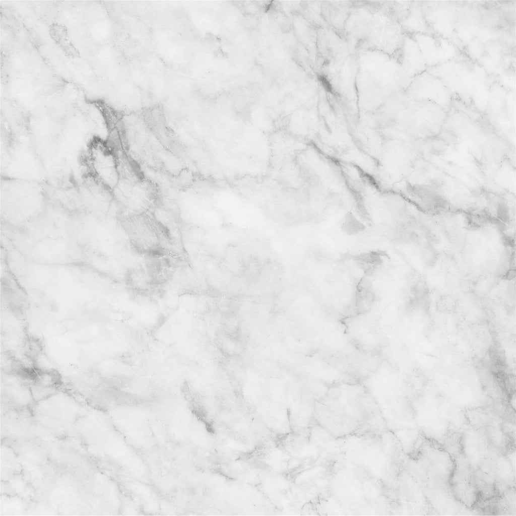 White Marble Round Bar Cart M7658