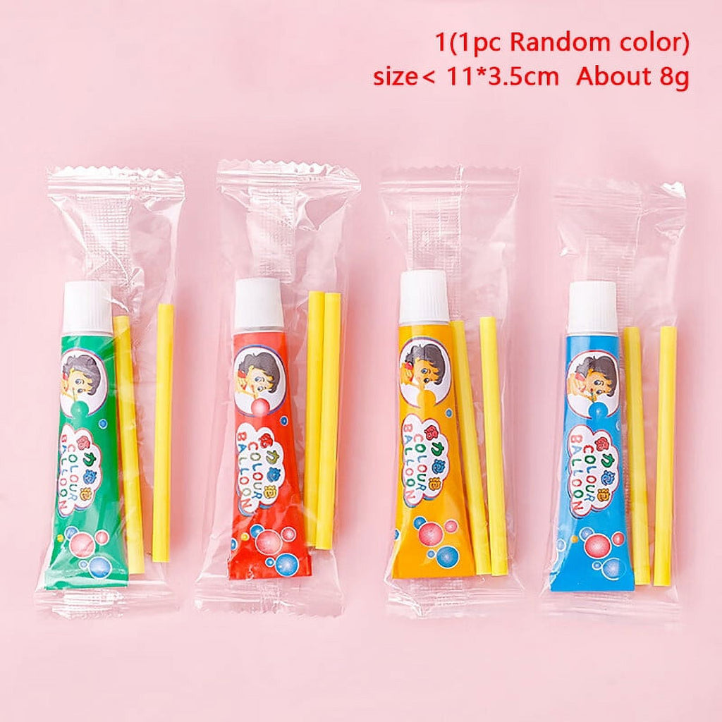 Magic Bubble Glue Toy Blowing Colorful Bubble Ball E799889