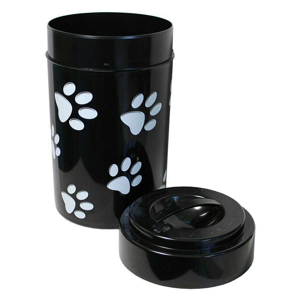 Black Cap & White Paws Pet Food Storage Container G294760