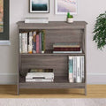 Charcoal 2-Shelf Bookcase H18036