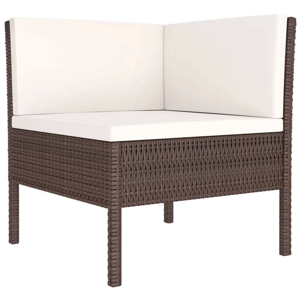12 Piece Poly Rattan Sectional Outdoor Furniture Set A861