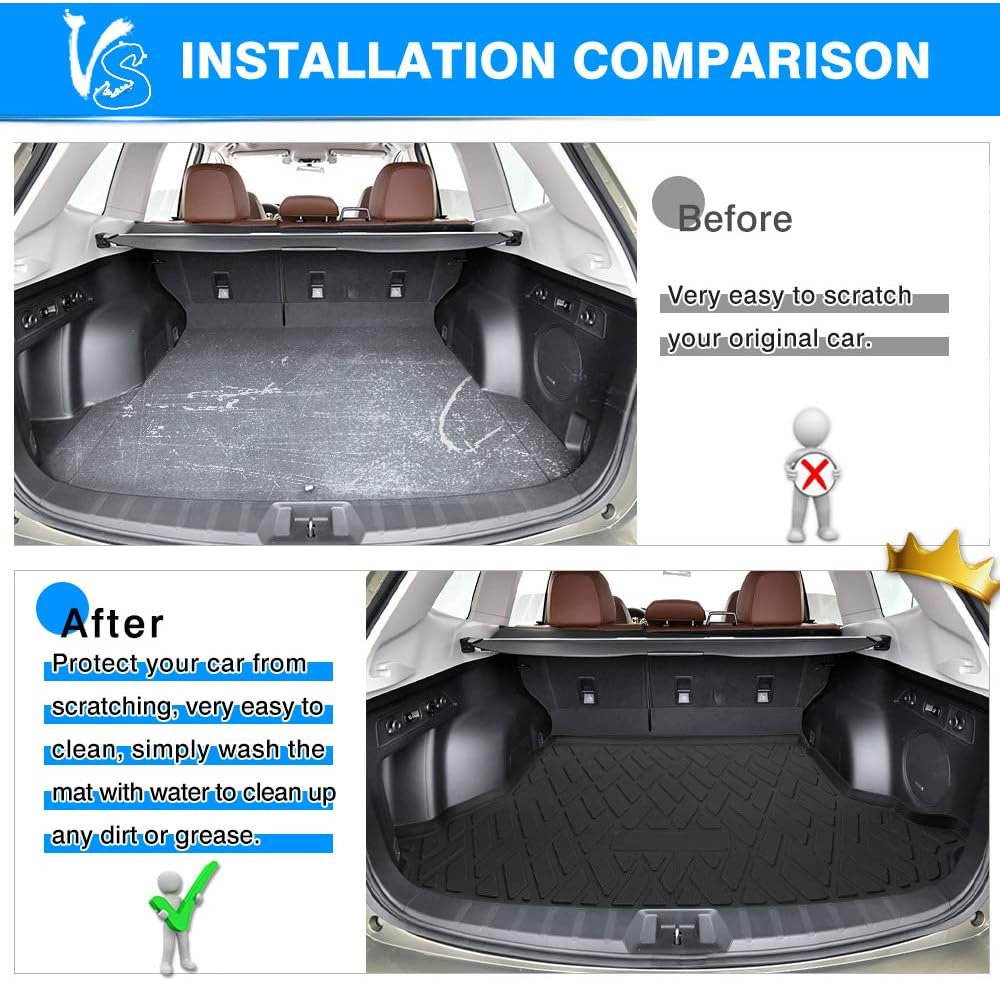 All Weather TPO Rear Cargo Liner Pack of 2 V916698
