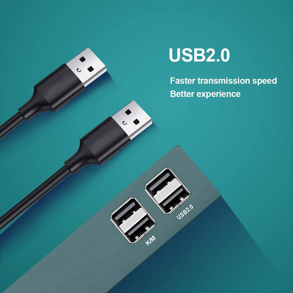 4x1 HDMI KVM Switch 4 Port Ultra HD 4K@30Hz USB 2.0 with 4 HDMI and USB Cables Y84083