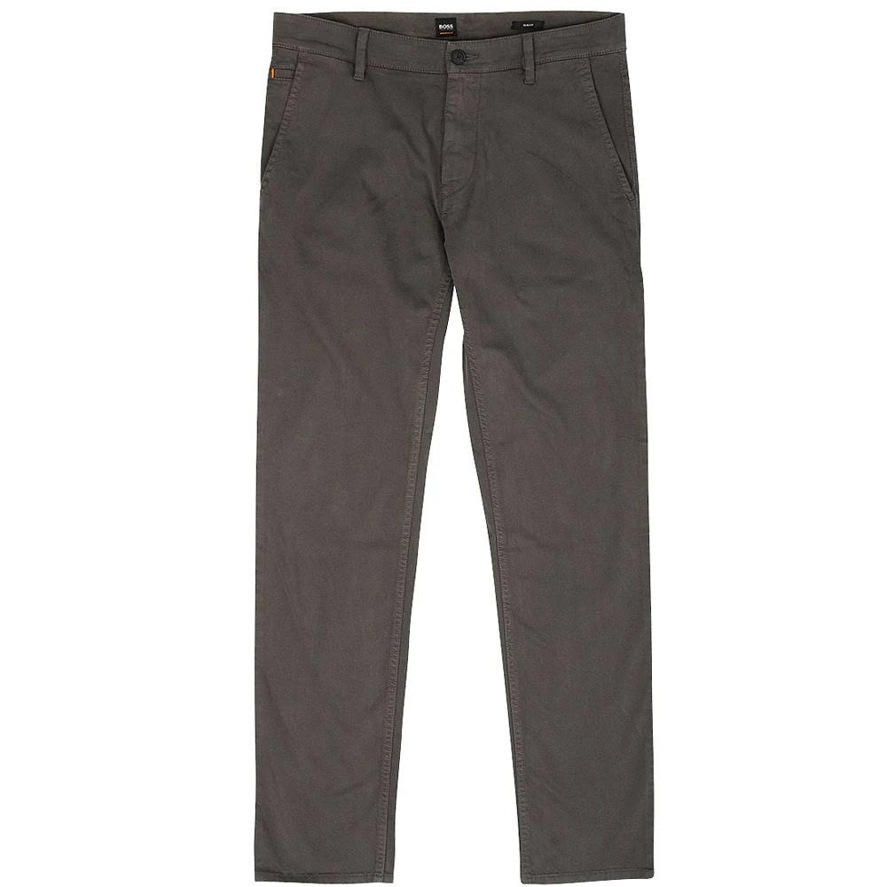 Slim Fit Brushed Stretch Cotton Chinos T35401