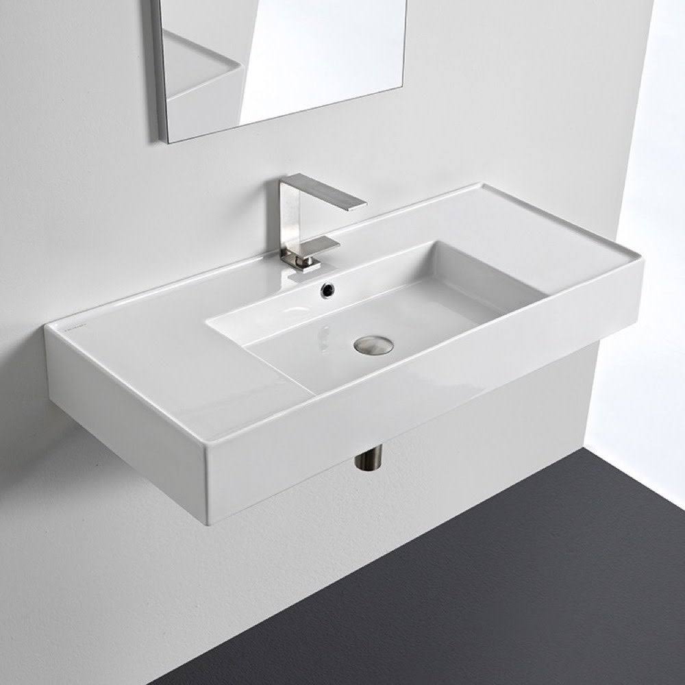 White Bathroom Sink G67736