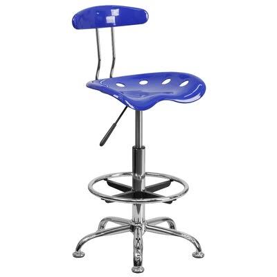 Nautical Blue Drafting Chair Y396519
