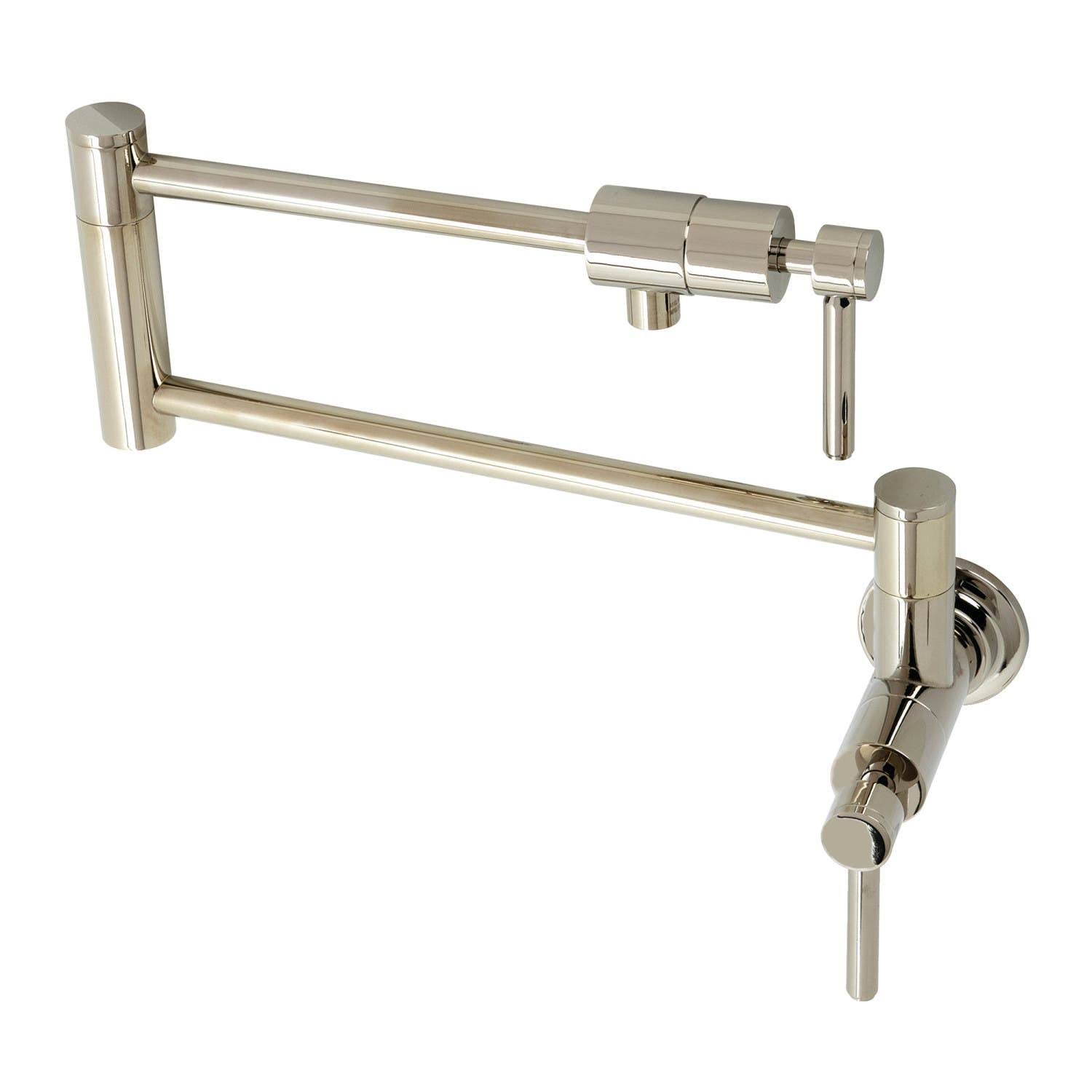 Polished Nickel Wall Mount Pot Filler J670195