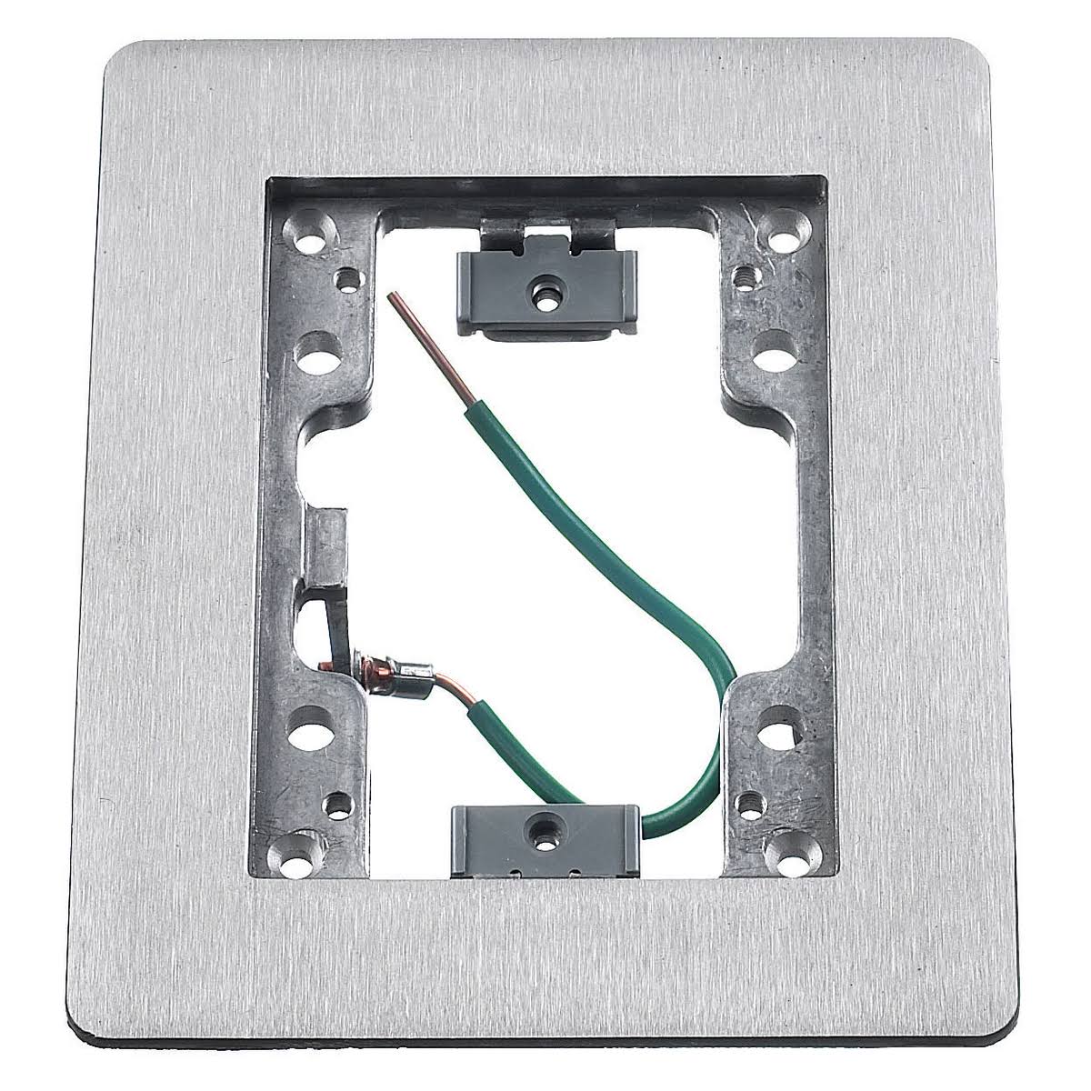 1-G Rectangular Aluminum Flange Q319