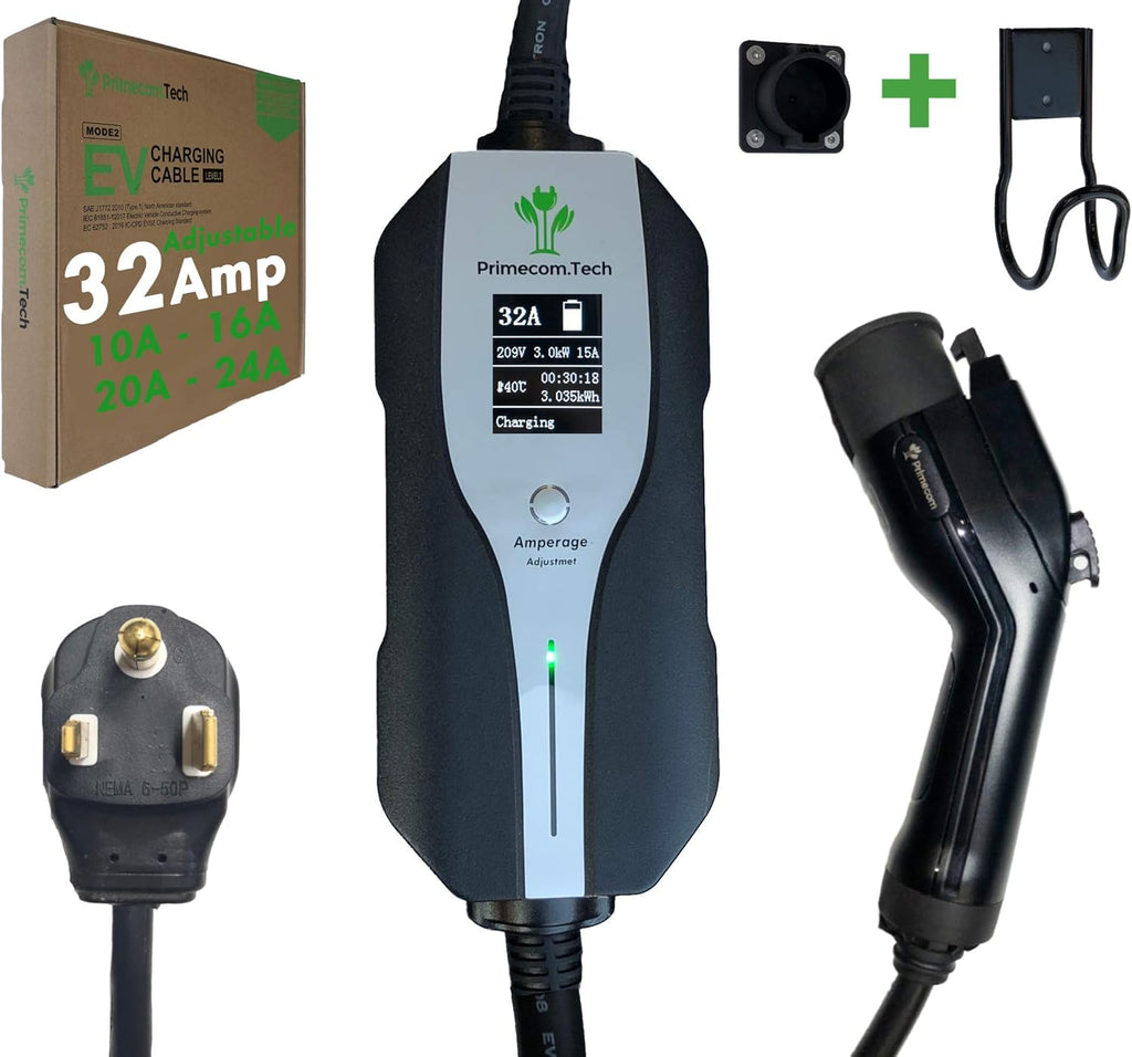 Level 2 Electric Vehicle Charger with 30 Ft Cable H89609
