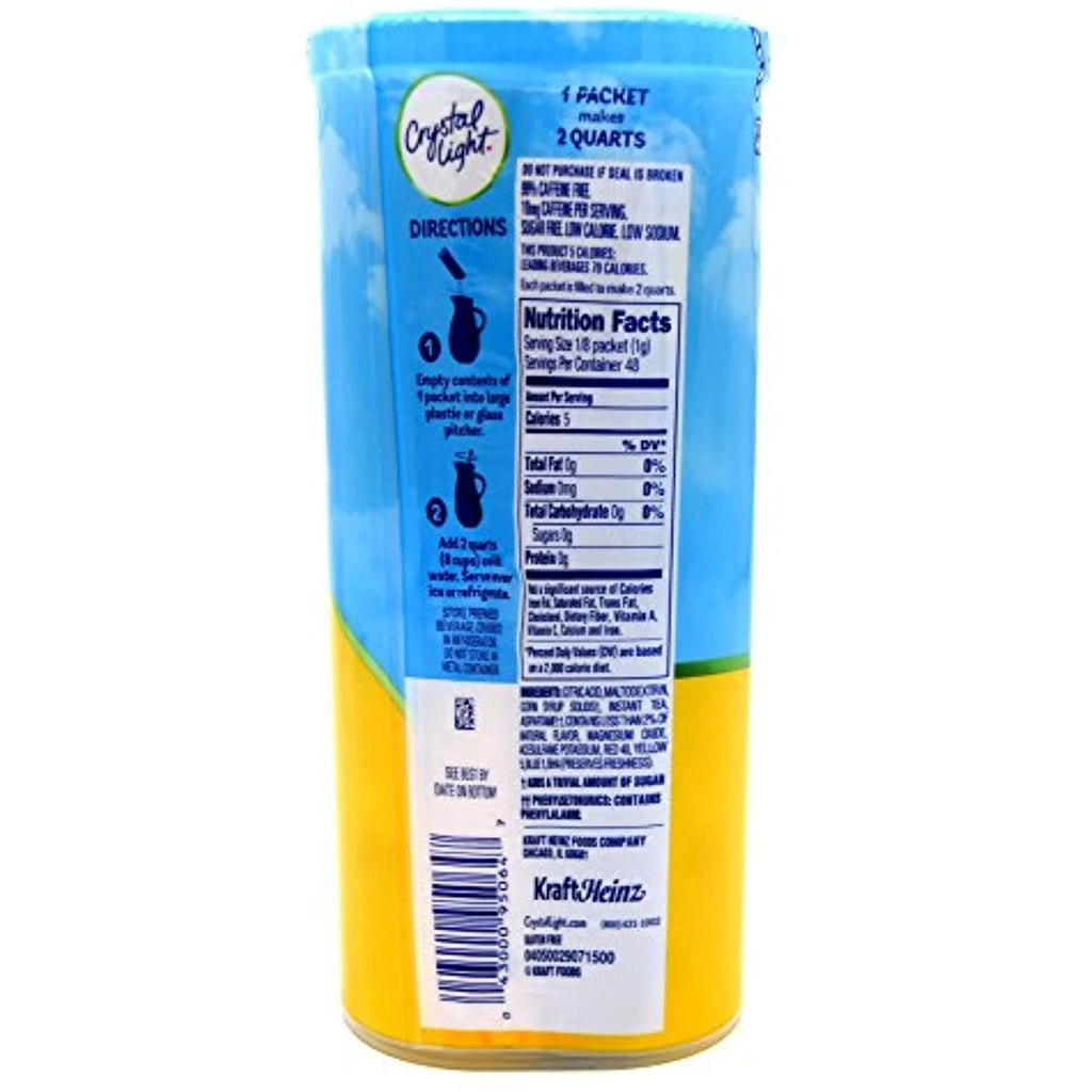 Lemon Iced Tea Drink Mix, 12-Quart Canister (Pack Of 5) V988