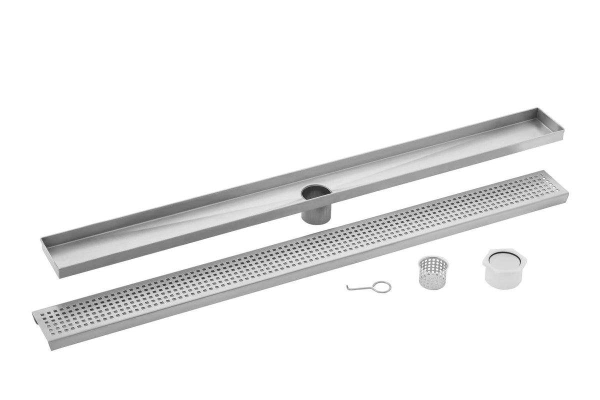26x22 Stainless Steel Linear Shower Drain M641