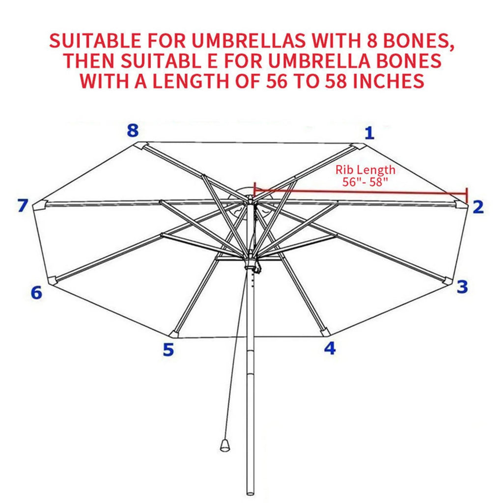 Portable Travel Beach Umbrella B502