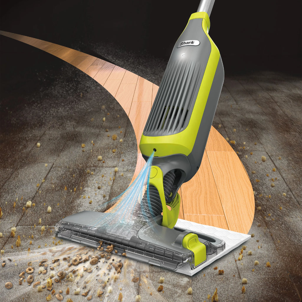 Cordless Hard Floor Vacuum Mop with Disposable Pads S546403