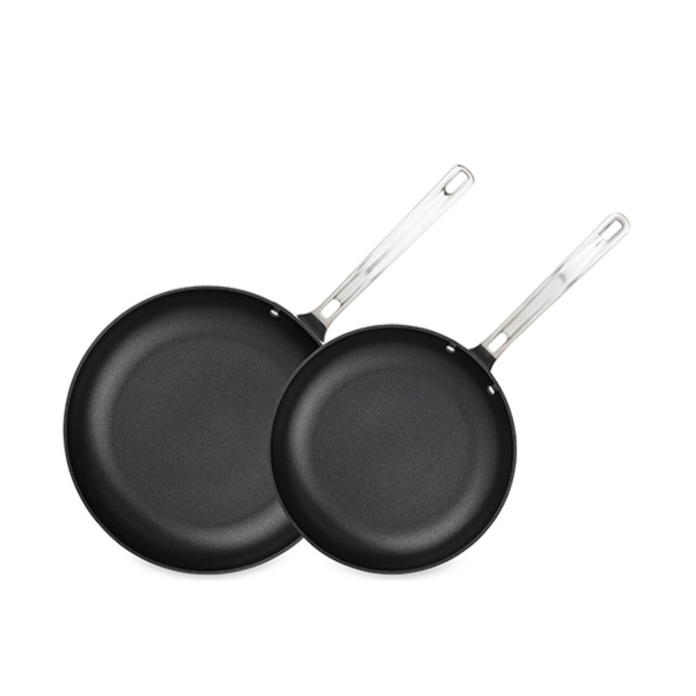 10-Inch and 12-Inch Hard Anodized Nonstick Fry Pan Set Z77110