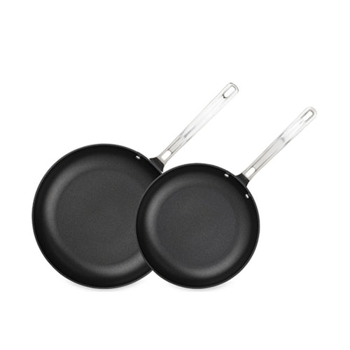 10-Inch and 12-Inch Hard Anodized Nonstick Fry Pan Set Z77110