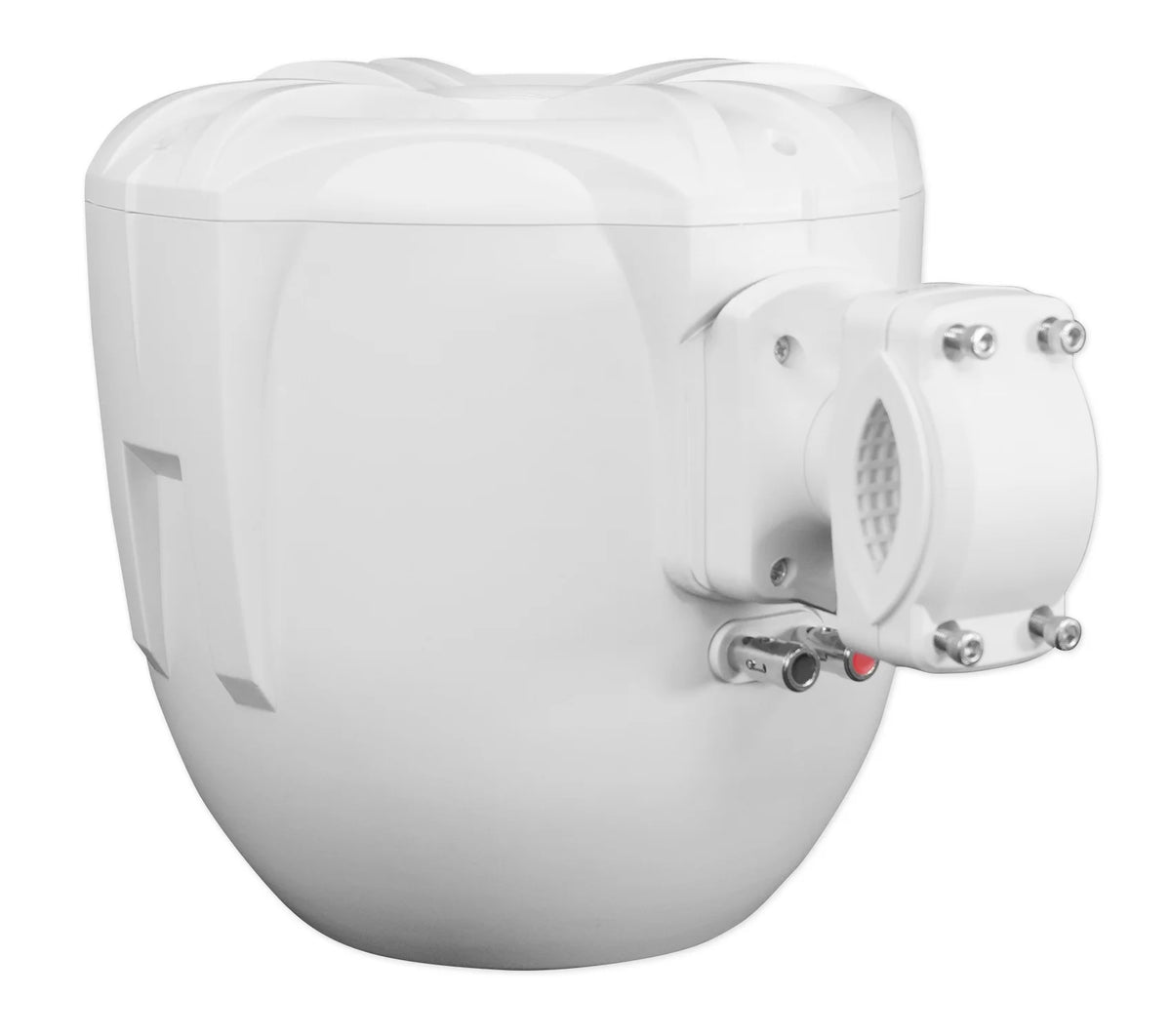 White 8" Marine Wakeboard Swivel Tower Speakers with Receiver Y608