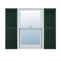 14 1/2 inch x 49 inch Vinyl Open Louver Shutters Per Pair G54561