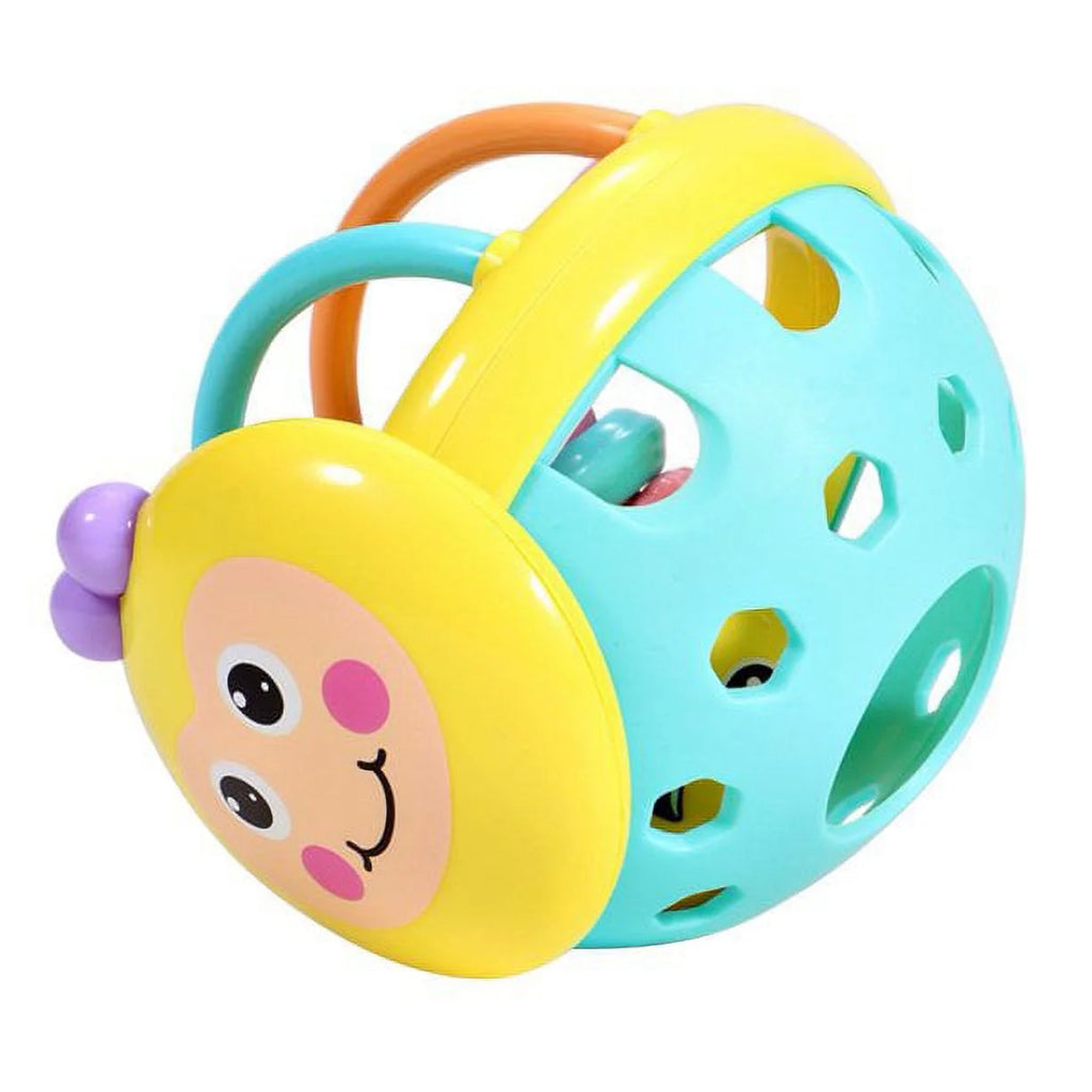Sensory Teether Toy, Stretchy Silicone Rattle Ball V863972