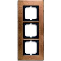 3-Gang Bronze Frame P312084