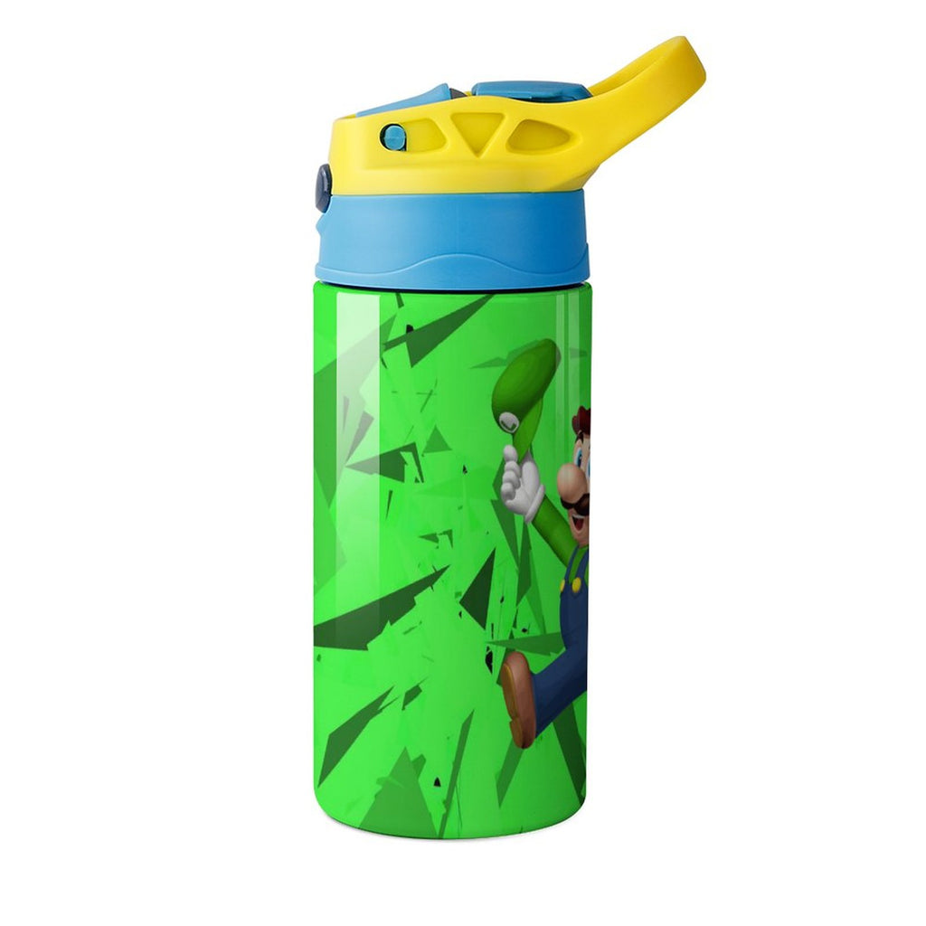 Insulated Stainless Steel Water Bottle with Straw F604143