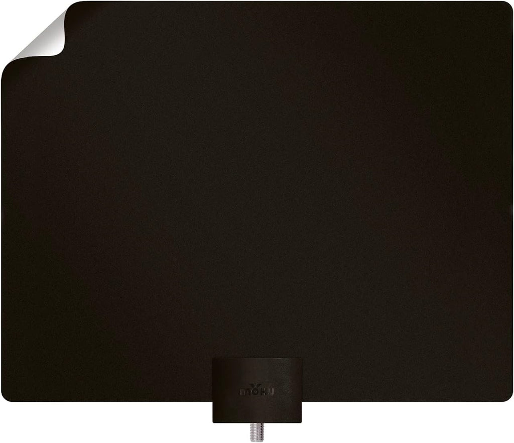 Indoor HDTV Antenna, 60-Mile Range, Multi-Directional, Paper-Thin, 16 ft. Coaxial Cable, 4K-Ready O8319