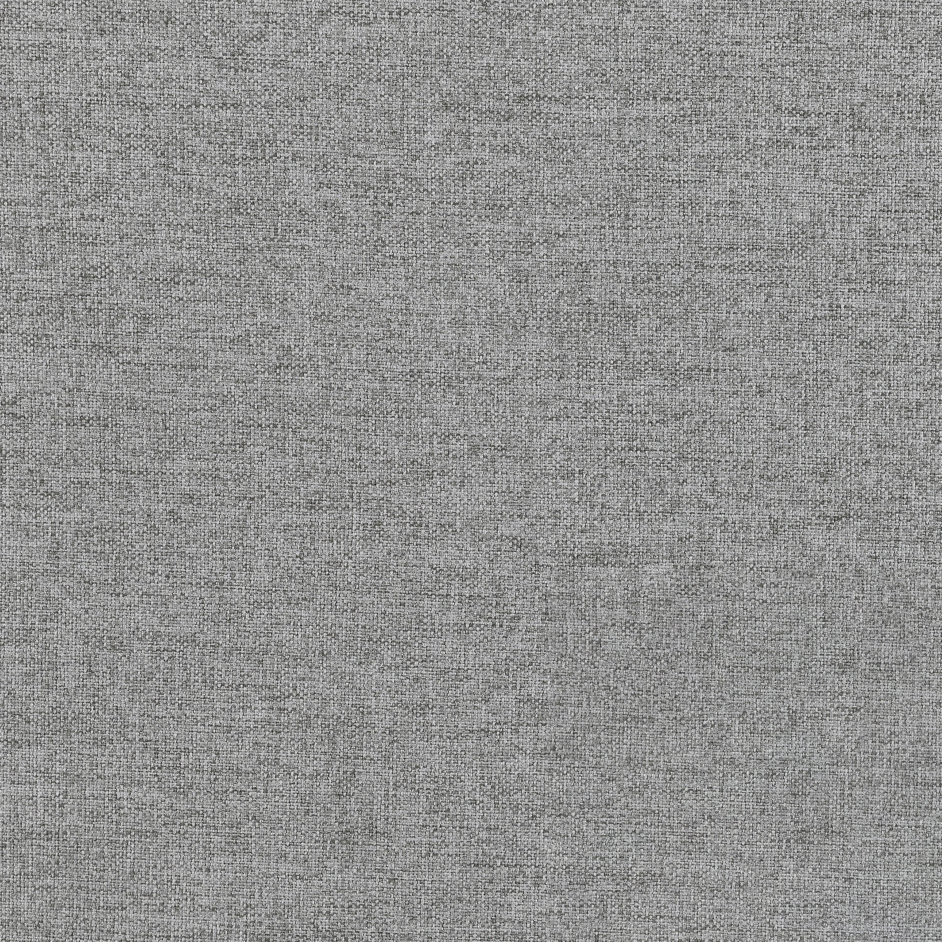 Padded Armless Accent Chair with Ottoman - Grey H6567