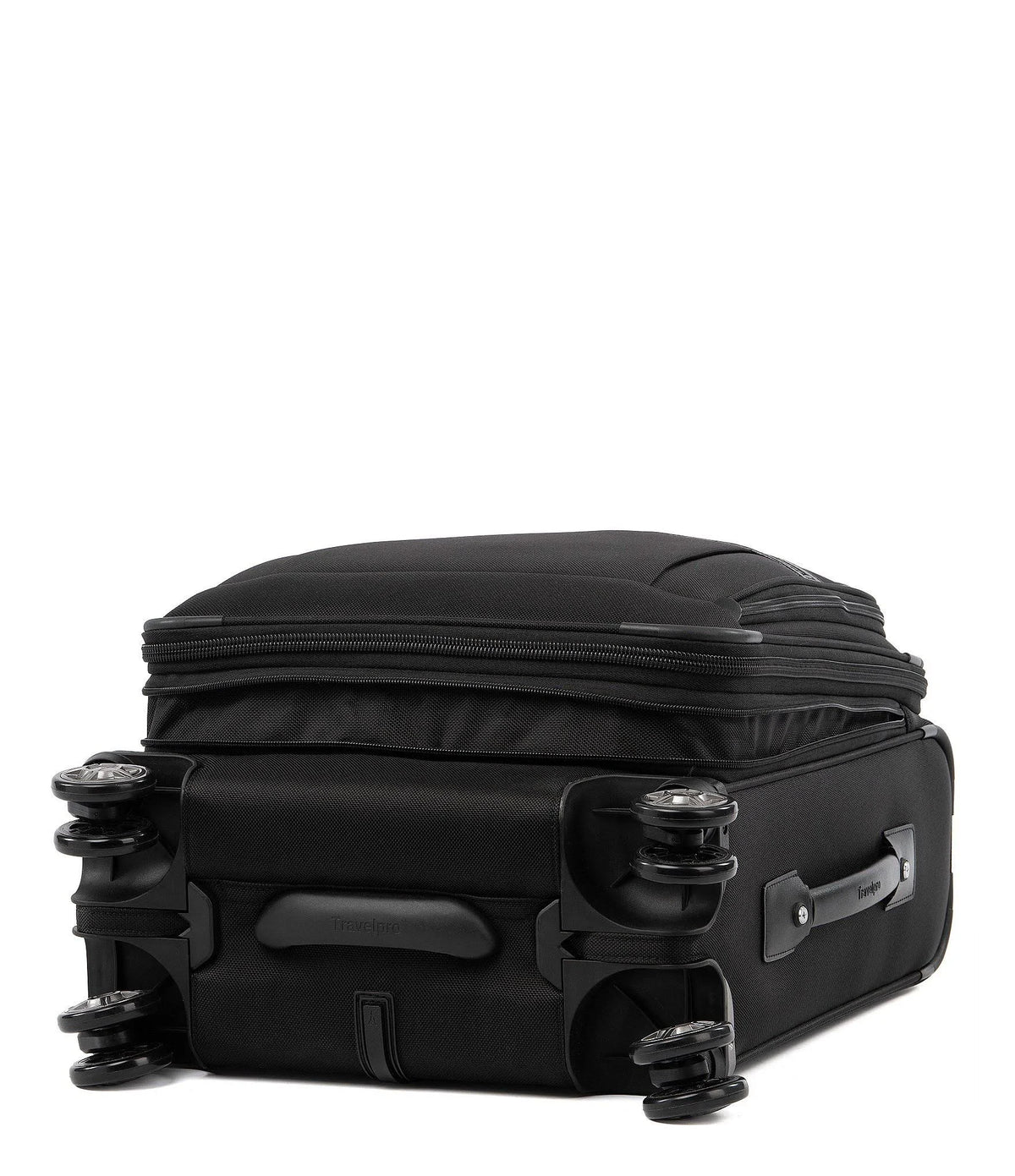 Shadow Black Expandable Carry On Spinner Q16969