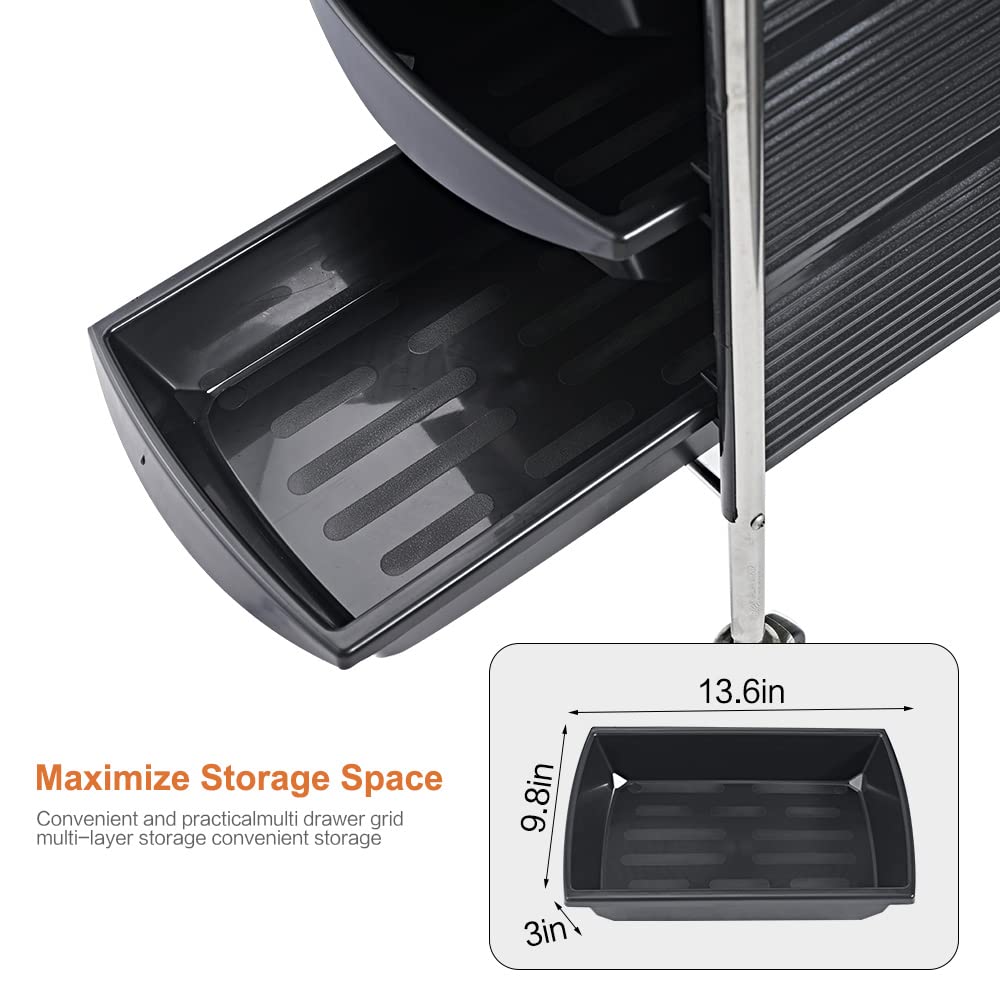 Salon Trolley with 4 Casters Q49385