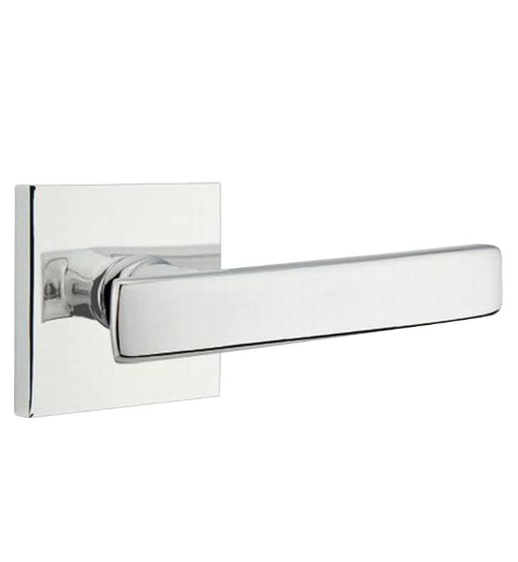 Double Dummy Windsor Crystal Knob with Square Rose Finish: Satin Brass D9525