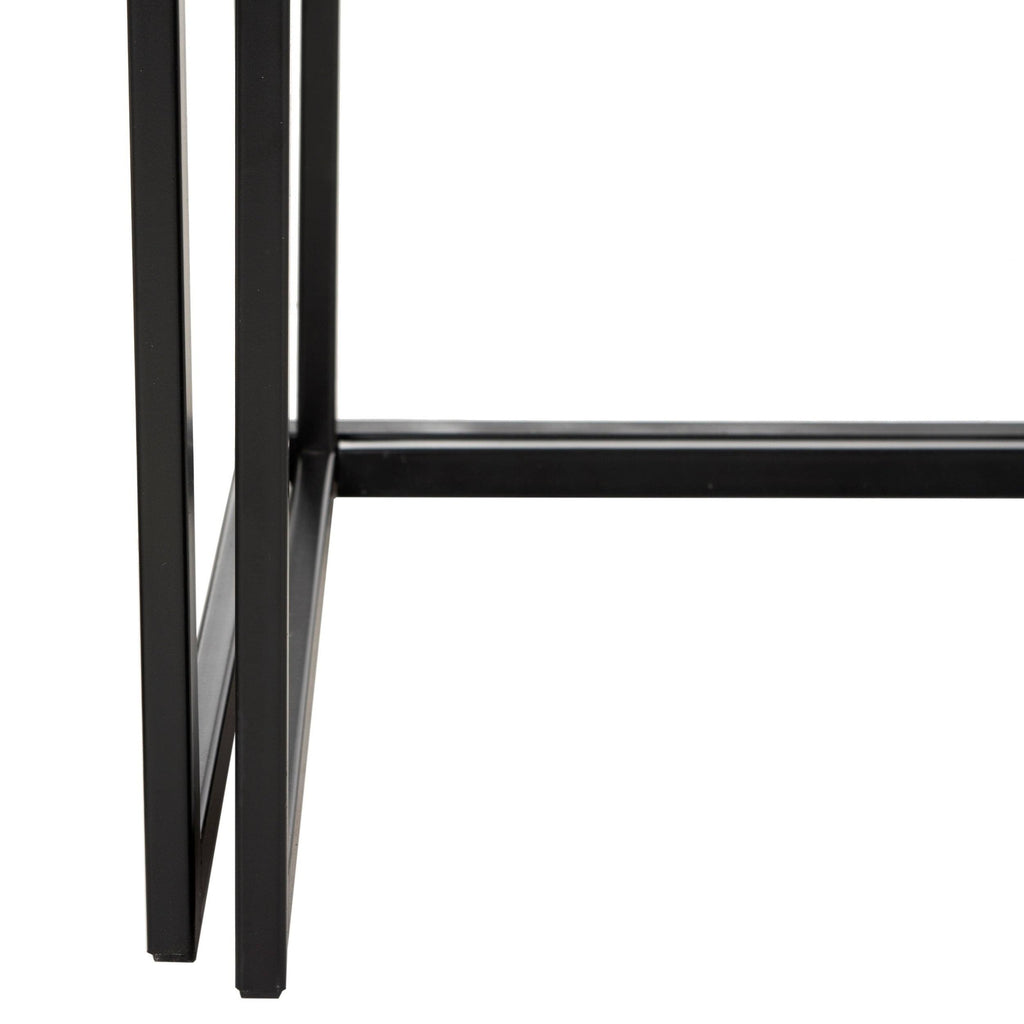Light Brown Wood Stacking Console J861716