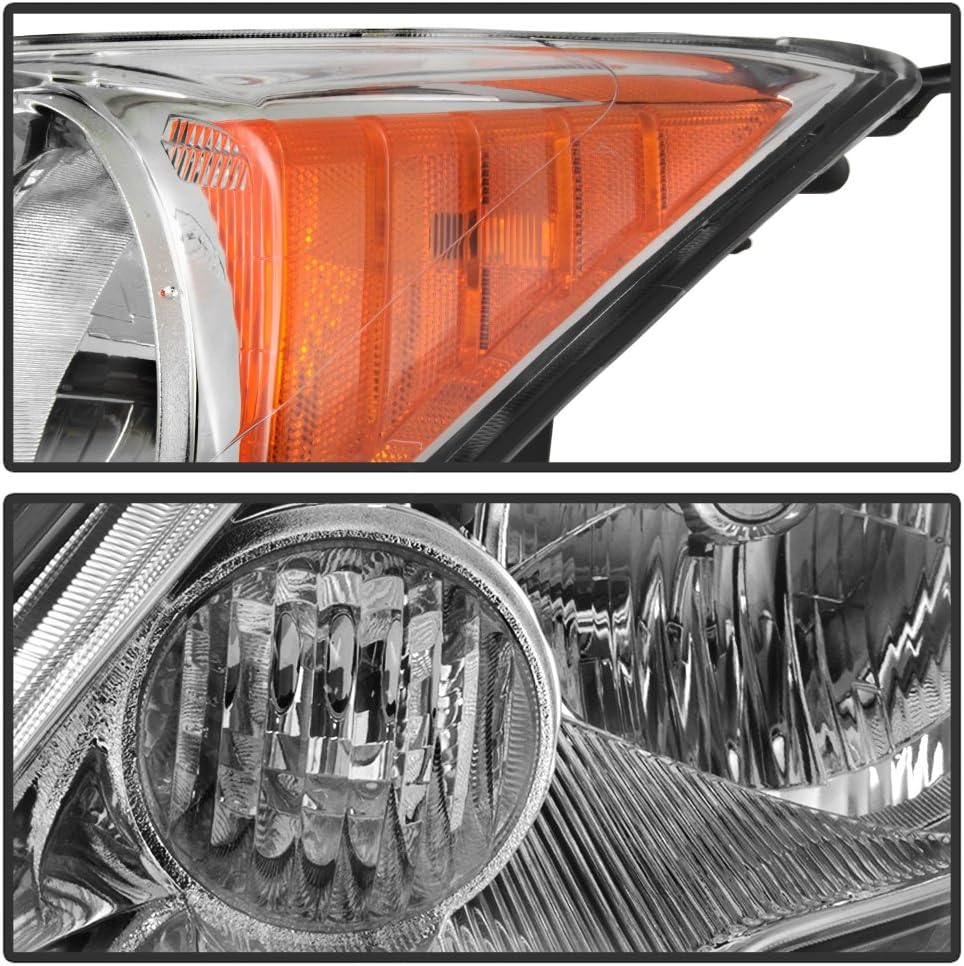 Pair Headlights for 2007-2011 Honda CRV L106