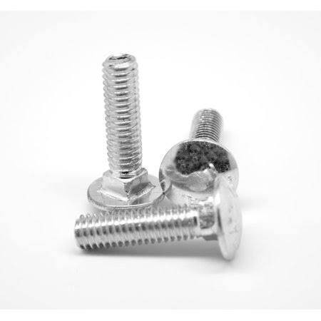 5/8 inch-11 x 3 1/4 inch Coarse Thread Grade 5 Carriage Bolt Medium Carbon Steel Zinc Plated Pk 75 I68606