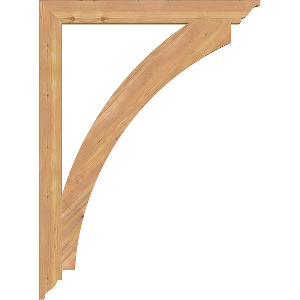 Western Red Cedar Thorton Traditional Smooth Bracket O6607