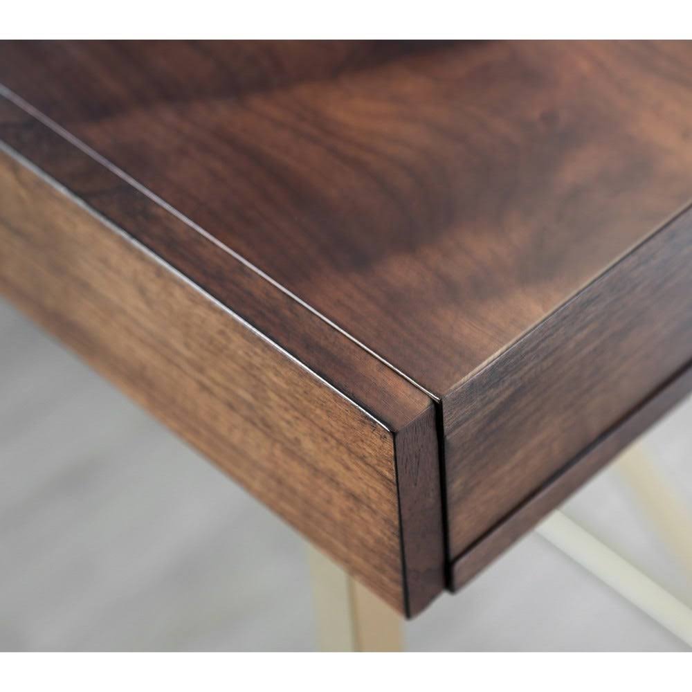 Pink 60-Inch 2-Drawer Desk V22950