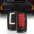 Black Housing Smoked Lens LED Tail Lights D157