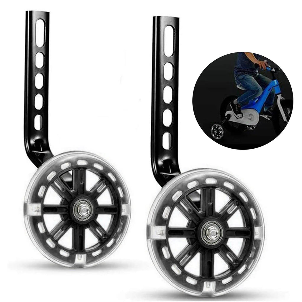 Pair of Bike Mute Training Wheels for 12 14 16 18 20 inch Single Bike N105
