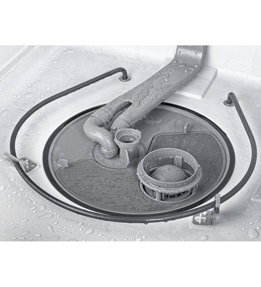 Monochromatic Stainless Steel Built-in Dishwasher O7007