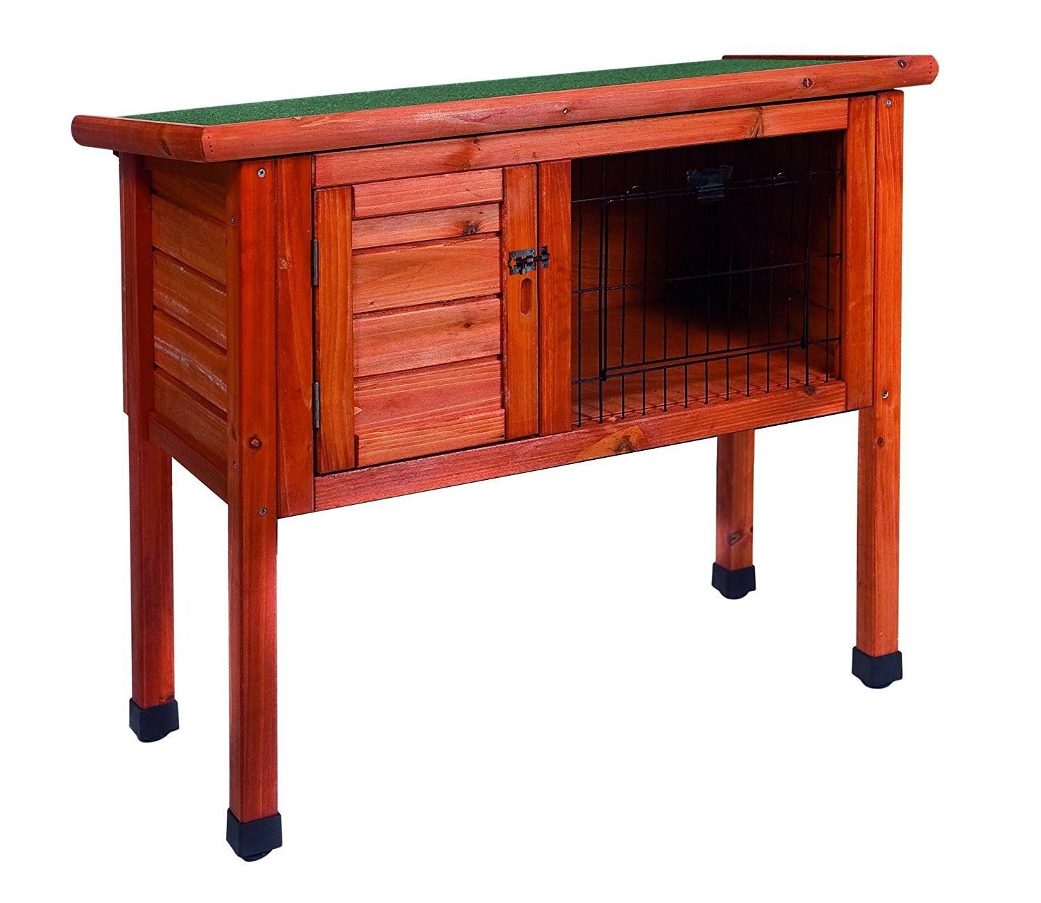 Classic Woodland Rabbit Hutch Cage J1367