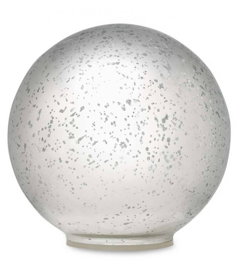 Silver Glass Ball Lights, Set of 3 H144