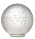 Silver Glass Ball Lights, Set of 3 H144