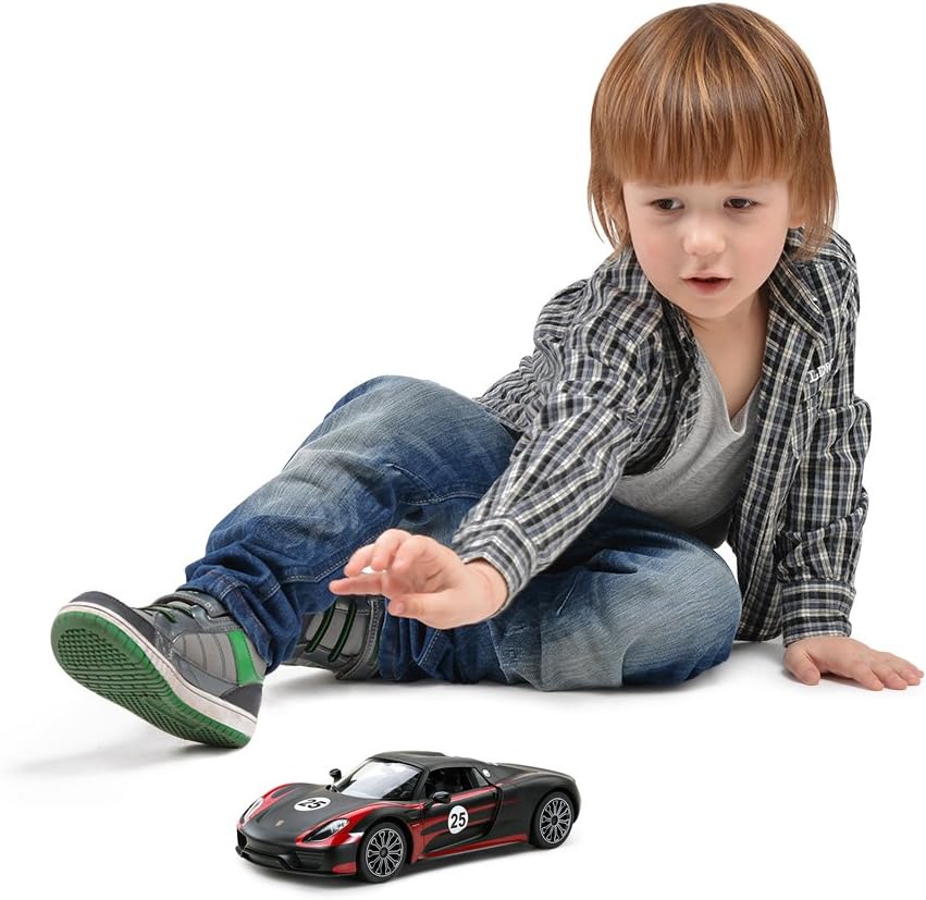 Black 1:14 RC Porsche Toy Car T3462